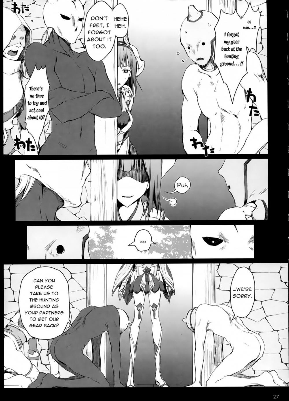 Hentai Manga Comic-Monhan Ero Manga 15-Read-26